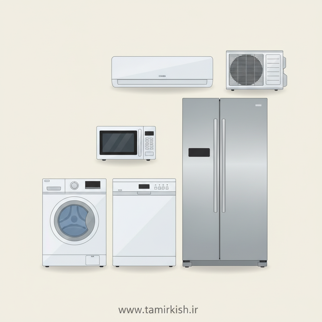 مرکز تخصصی تعمیرات و سرویس لوازم خانگی کنوود (Kenwood) در کیش